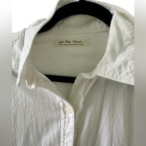 Free People oversized small button down
